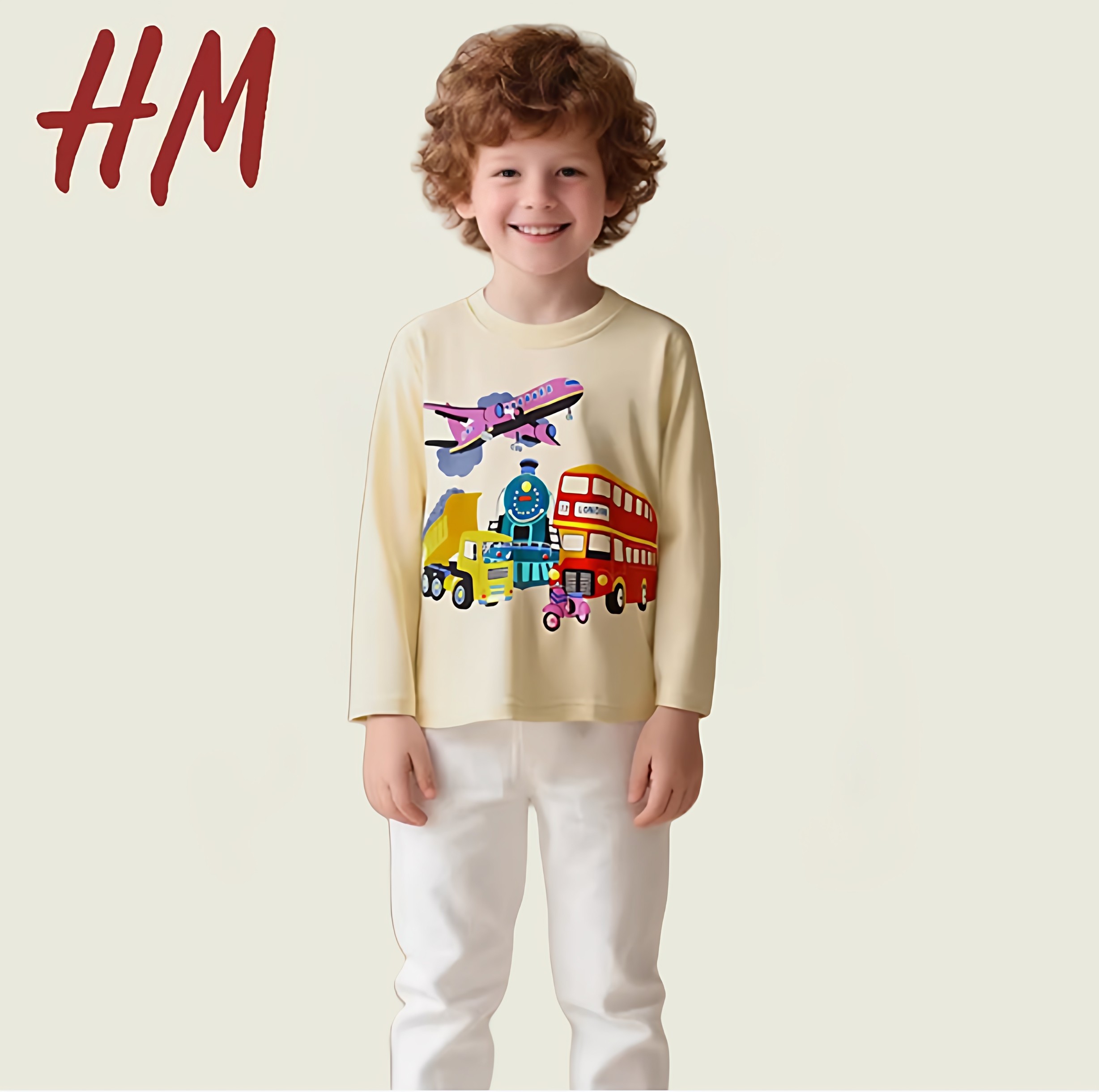 清仓撤柜欧美风儿童长袖T恤25秋季新品交通工具印花男童长袖上衣,运动/瑜伽/健身/球迷用品,亲子家庭装,淘宝优惠券,粉丝福利购,淘宝优惠卷
