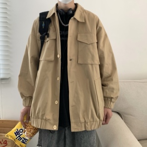 T125*2025秋季新款日系工装立体口袋男士夹克P98控128图片