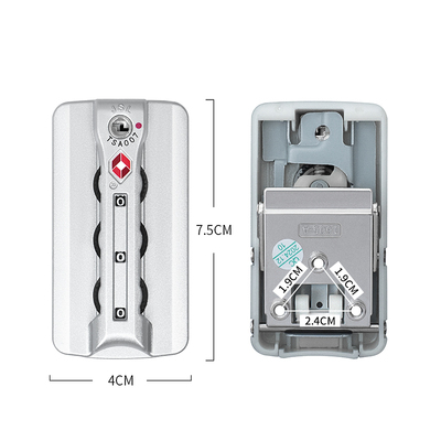 海关扣锁替换旅行箱行李箱锁扣