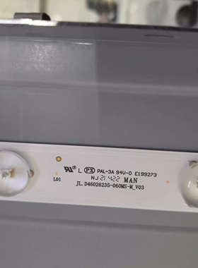 适用浙江丰视FSA460FUS-VD灯条JL.D46026235-060MS-M-V03背光灯