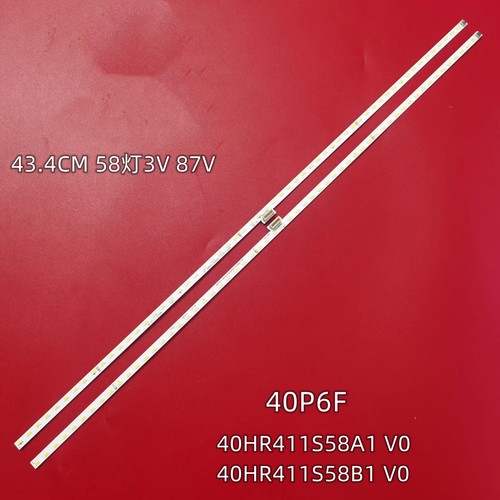 适用 40P6F灯条40HR411S58A1 V0 B1 4C-LB4058-HR03L/HR01L背光灯
