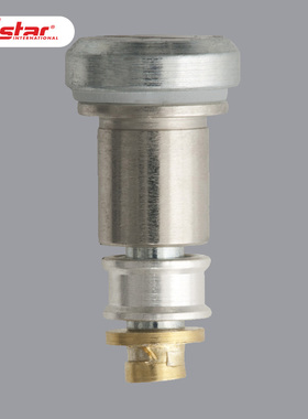 allstar奥斯达击剑器材一体式花剑头顶头分体式钛合金超轻整头 FS