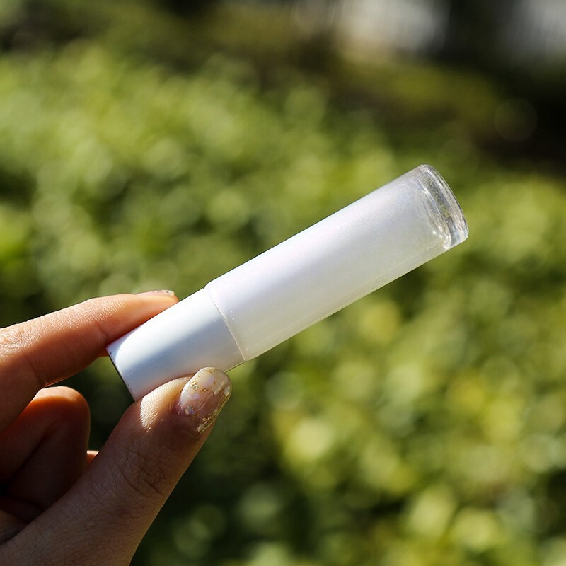 高级感贝母工艺滚珠瓶精油分装空玻璃原装走珠精华液香水瓶可定制