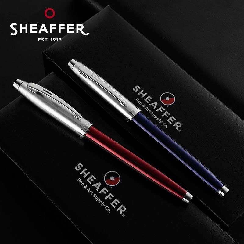 Sheaffer新款犀飞利100金属墨水钢笔老师书写商务签名笔男女礼品