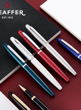 Sheaffer新款犀飞利VFM水笔黑色磨砂宝珠笔学生练字商务签字包邮