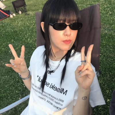 重磅百搭纯棉男女简约短袖