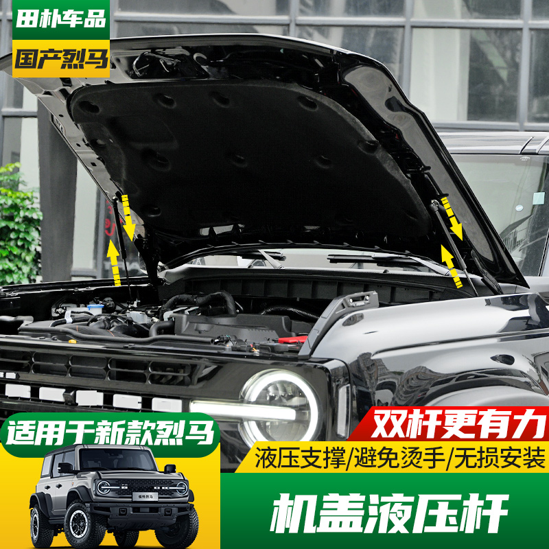 精钻福特烈马机盖液压杆