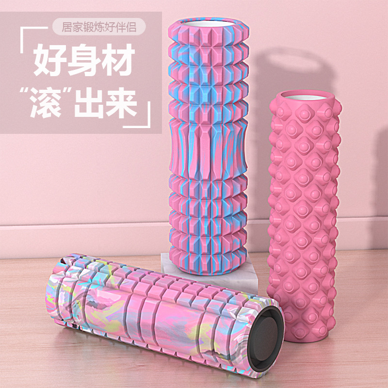 泡沫轴肌肉放松瘦腿初学者狼牙