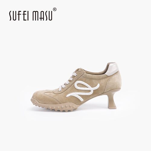 苏菲玛素英伦春季时尚复古百搭裙子专用女鞋2026新款单SF62C-261
