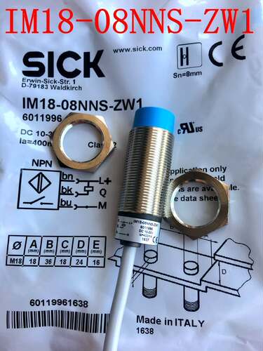 促销全新原装德国西克接近传感器IM18-08BNS-ZW1 IM18-08NNS-ZW1