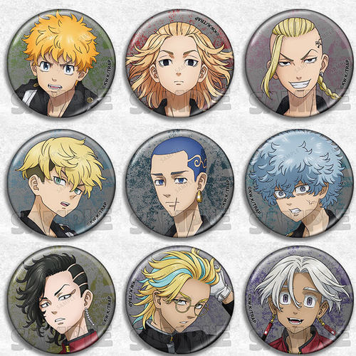 东京复仇者吧唧伊佐那徽章马口铁