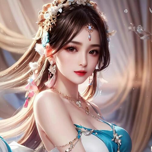 二次元性感美女自粘贴画高清海报宿舍卧室酒吧浴室定制装饰海报