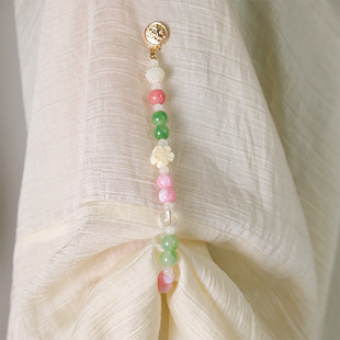扣夏天日常出行固定鏈條扣挽袖 子神器配飾品 子磁吸扣古風漢服袖 袖