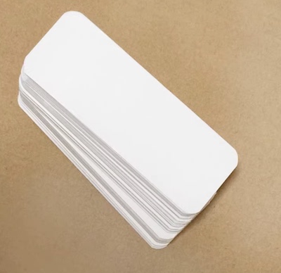 长方形空白卡片6x15cm口卡乘法口诀手写卡老师推荐100张