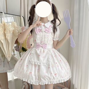 全款 原创原创Lolita可爱背带裙甜美百搭jsk洛丽塔 萌熊甜韵