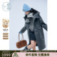紫涵长款 气质简约保暖连帽毛呢外套 羊毛双面呢大衣女2025冬季 新款