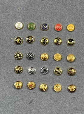 爆款5mm手串工厂镀金文玩镶嵌凤眼星月金标饰品猴头招财配件diy