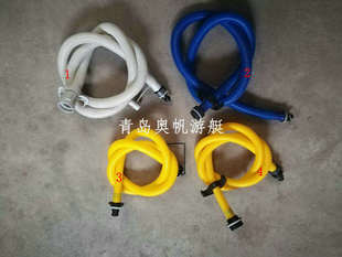 冲锋舟气泵 橡皮艇用打气泵 打气筒 充气泵管子 气嘴 接头