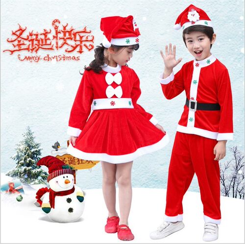 Christmas Dress up for boys and girls performance costumes