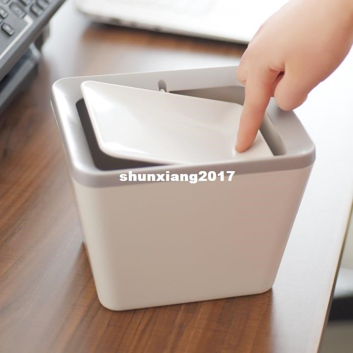 Mini Table Rocking Cover Plastic Trash Can Dustbin Sundries在類目 農機/農具/農膜, 農業工具, 農用包裝器具中 - 來自Buy2taobao.com提供專業的淘寶代購服務