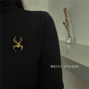 蜘蛛胸针时尚 西装 男女通用趣味个性 时尚 饰胸花 配饰时尚 潮酷装