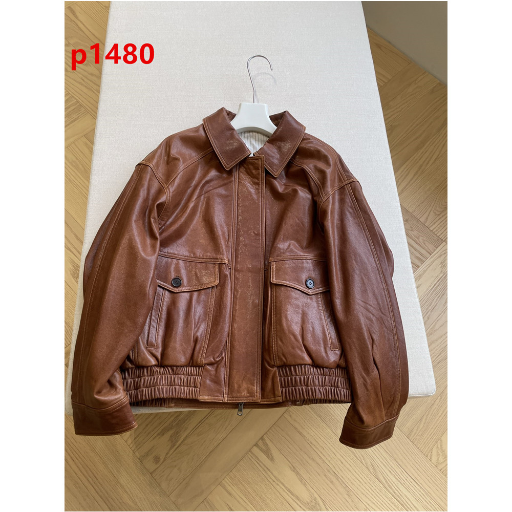 进口胎羊皮 油蜡双色 自然肋骨纹理 复古帅气机车皮衣夹克外套