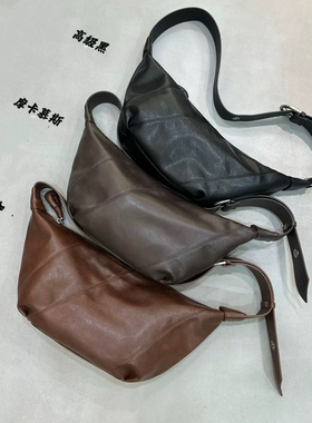 新款女包时尚百搭单肩斜挎包手提包水桶包托特包大包软皮23593-1