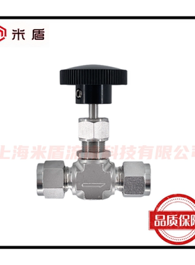 316不锈钢针型阀 高压双卡套直通针阀 流量调节截止阀3000psi