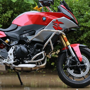 GSADV适用宝马F900XR改装护杠不锈钢保险杠大底板卡钳保护件原厂