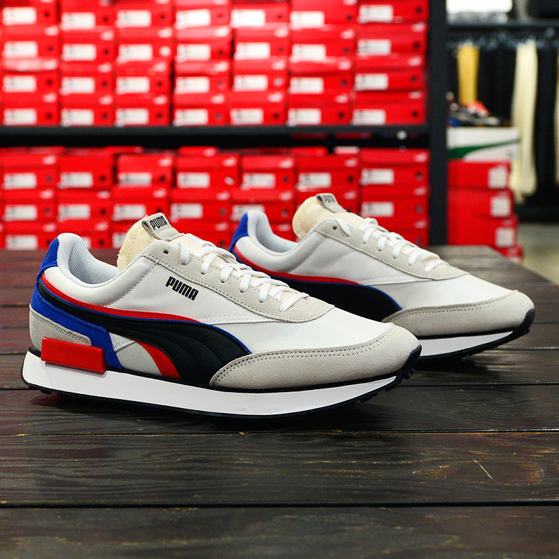 puma 男女同款拼接撞色休闲鞋 future rider 380639 382922