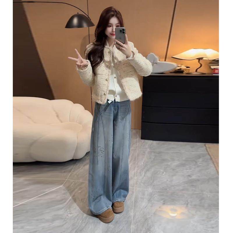 名媛气质小香风短外套女冬季2026新款法式粗花呢羽绒保暖长袖上衣,运动/瑜伽/健身/球迷用品,广场舞套装,淘宝优惠券,粉丝福利购,淘宝优惠卷