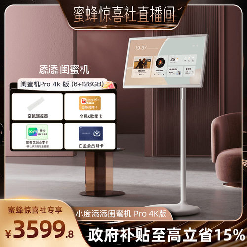 添添闺蜜机Pro4KMax移动屏
