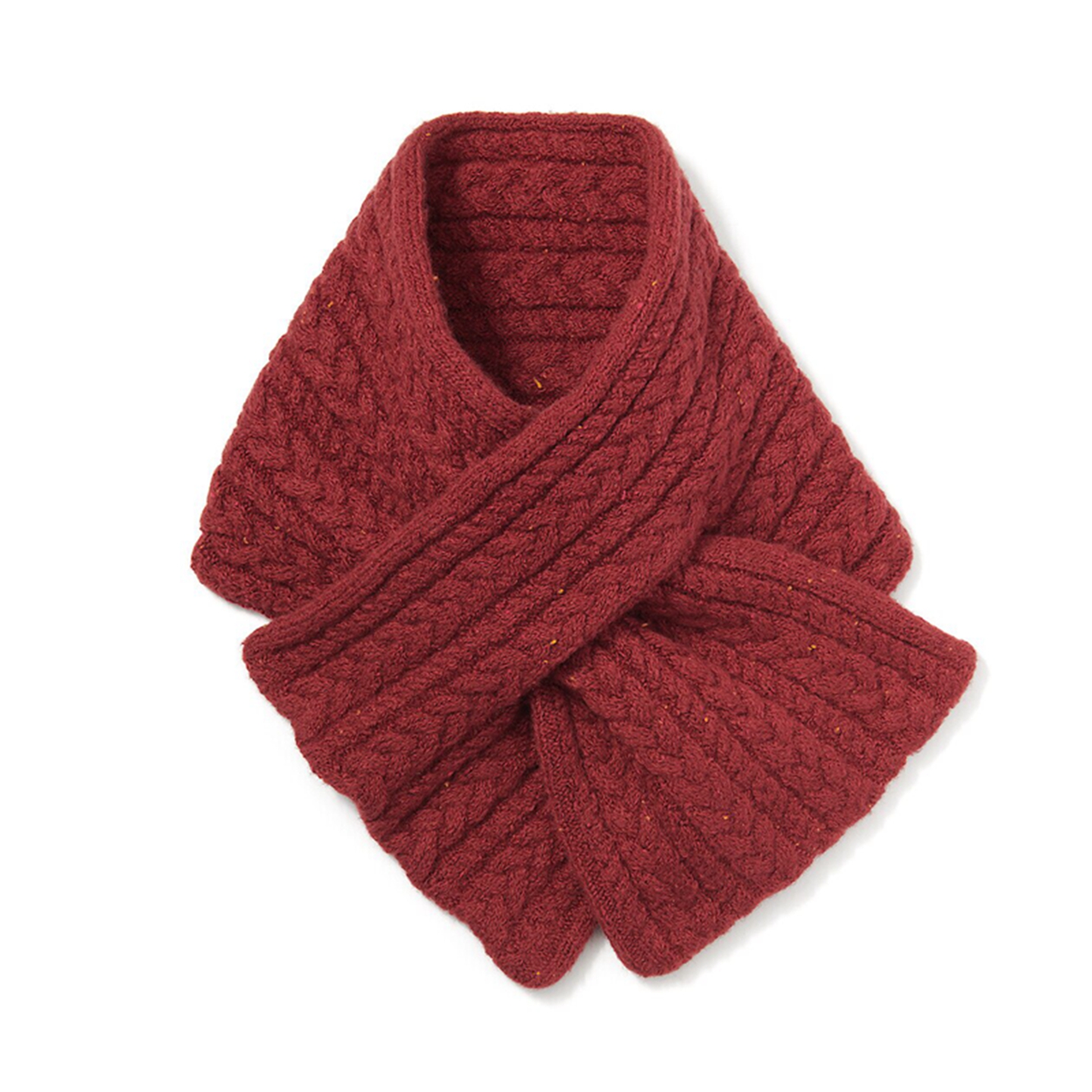 muji大童弹力围巾围脖秋冬保暖