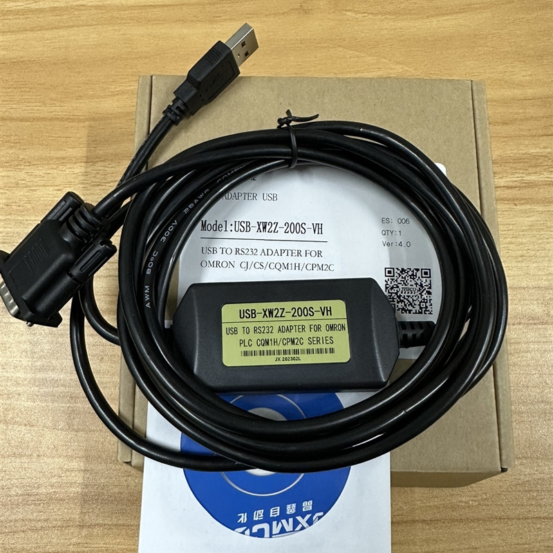 plc编程电缆适用CQM1H/CPM2C系列 XW2Z-200S-VH询价议价