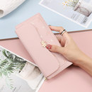 可爱小花女士钱夹大容量卡包钱包二合一女 韩版 钱包女长款 2025新款