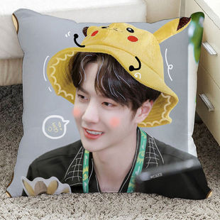 王一博周边抱枕陈情令蓝忘机手办双面定制同款人形玩偶人偶靠枕头