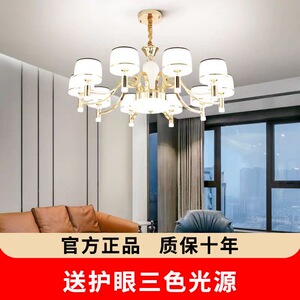 2024年新款客厅灯吊灯极简大厅主灯高档大气餐厅卧室现代网红灯具