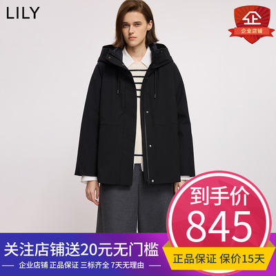 LILY商场同款2025冬新羽绒服外套