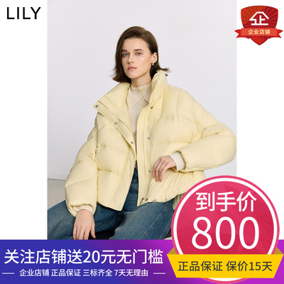 商场同款LILY2025冬新羽绒服外套