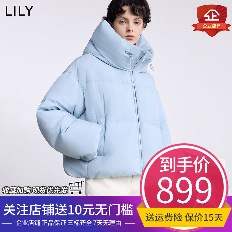 LILY商场同款2025冬新羽绒服正品