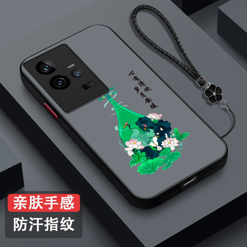 适用iqoo 11手机壳V2243A中国风ioqo11保护套vivoi11全包viv011防摔voviIpoo11国潮ipoo11小清新5g奢华高级感
