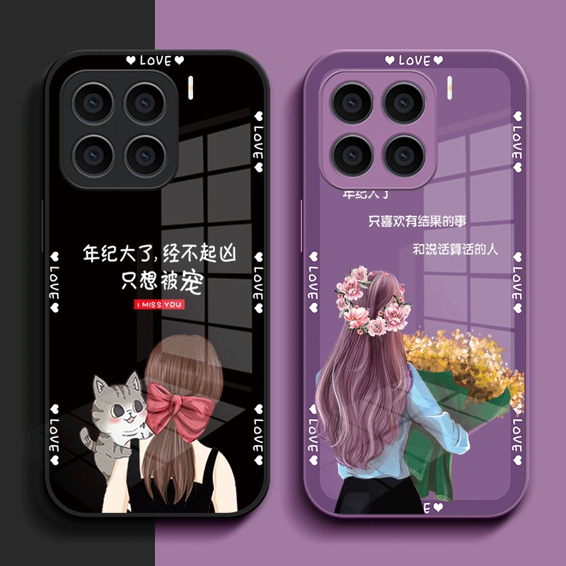 适用小米15pro手机壳2410DPN6CC女款XmL5pro玻璃壳Miui15pr0高级24l0DPN6CC奢华小迷15pro保护套全包个性网红