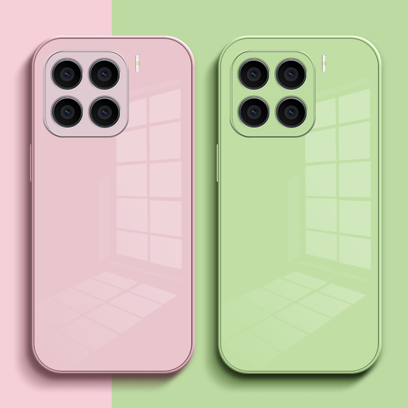 适用小米15pro手机壳2410DPN6CC硬壳241oDPN6CC新款小迷15pro轻奢xml5pro玻璃套玻璃壳全包纯色简约保护套