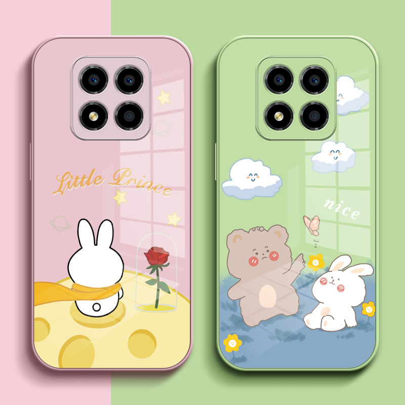 适用红米Note14pro+手机壳24115RA8EC全包miuinote14pr0+玻璃HmNotel4pro+女孩保护套卡通套子可爱外套外壳