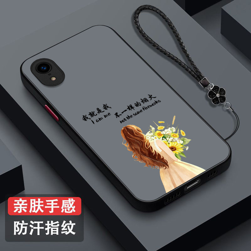 适用iphone Xr手机壳A2108保护套iPhinexr全包Pgxr防摔品果xr肤感雾面萍果xr磨砂rx半透明爱疯差R奢华高级感