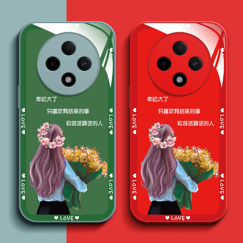 适用oppoa3pro手机壳PJY110钢化玻璃0ppo a3pro全包0pp0a3pr0新款欧珀a3pro玻璃硬壳oopoα3pro保护套简约女