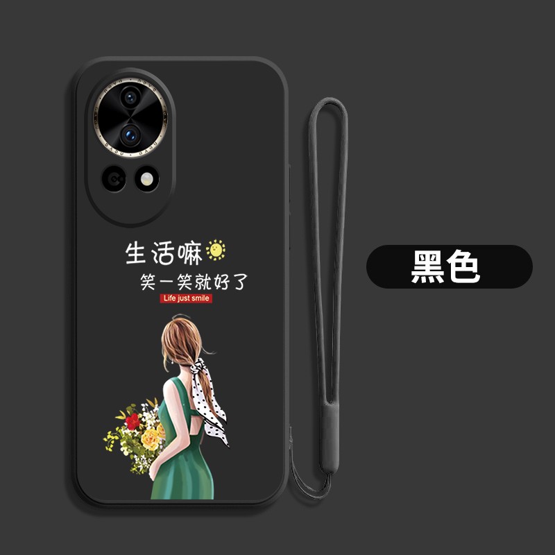 适用华为Nova13手机壳BLK-AL80硅胶blk-al8o软壳hw n0va13防摔noval3软套化为novα13全包简约新款女款保护套