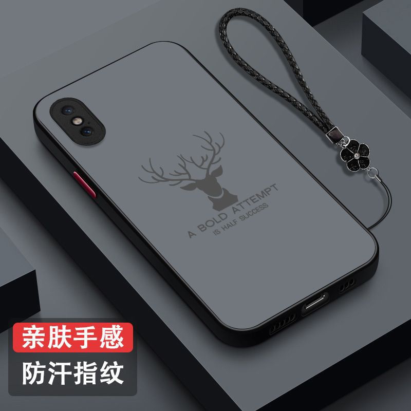 适用iphone X手机壳A1865男款iPhinex磨砂苹果X半透明萍果Xs保护套pgxs全包叉s防摔苹果叉x高级感品果xs奢华