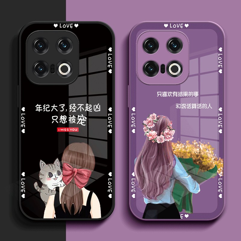 适用iqoo13手机壳V2408A女款Iq0013玻璃壳Vo13高级Ipoo13奢华Ioqo13保护套iqqo13全包V24o8A个性爱酷l3网红