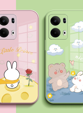 适用oppoReno13pro手机壳PKK110玻璃PKK11o可爱roneL3pro外套ren013pro套子Reon13pro保护套全包卡通外壳女孩